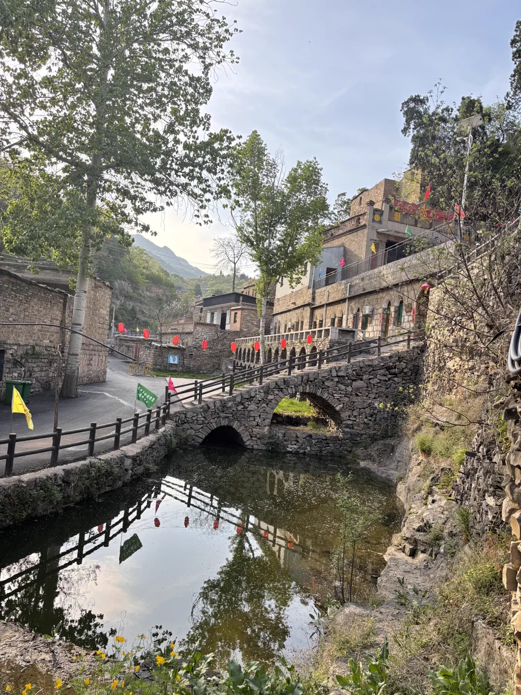 大前村古村落场景